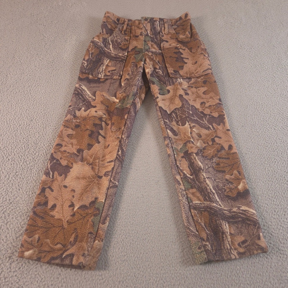 VINTAGE Whitewater Outdoors Sweatpants Mens Medium Camo Fleece Straight Leg 90s